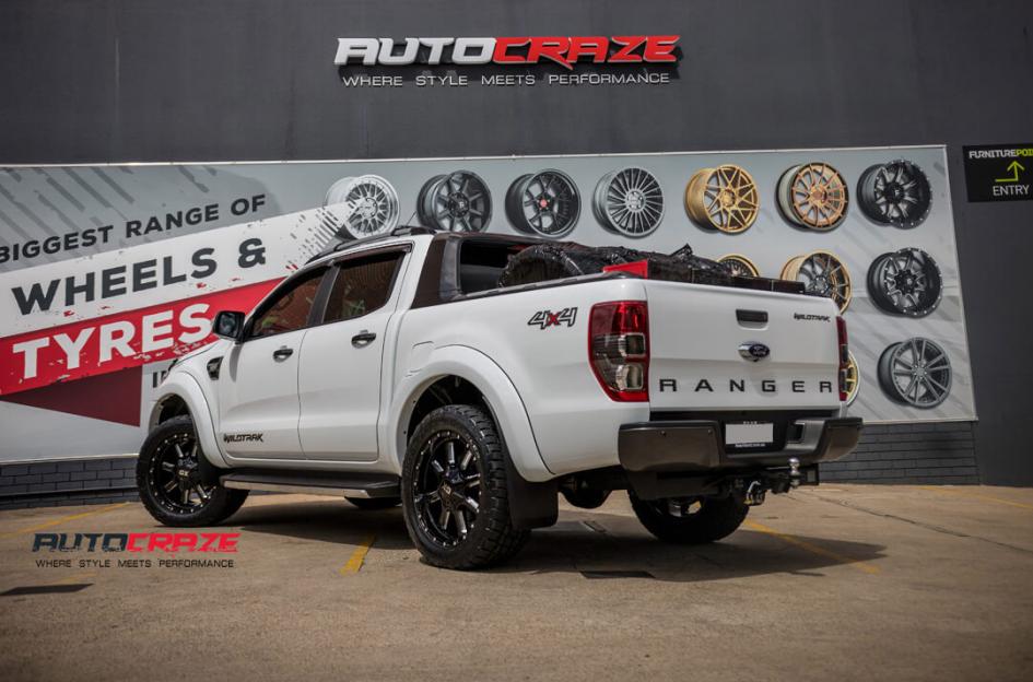 FORD RANGER MAMMOTH XD GLOSS BLACK MILLED